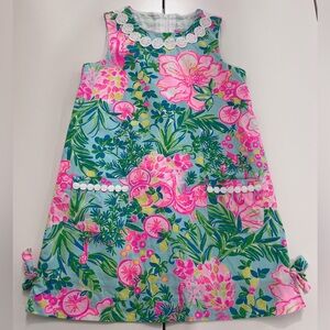 Lily Pulitzer Girls Shift Dress - Size 6 EUC